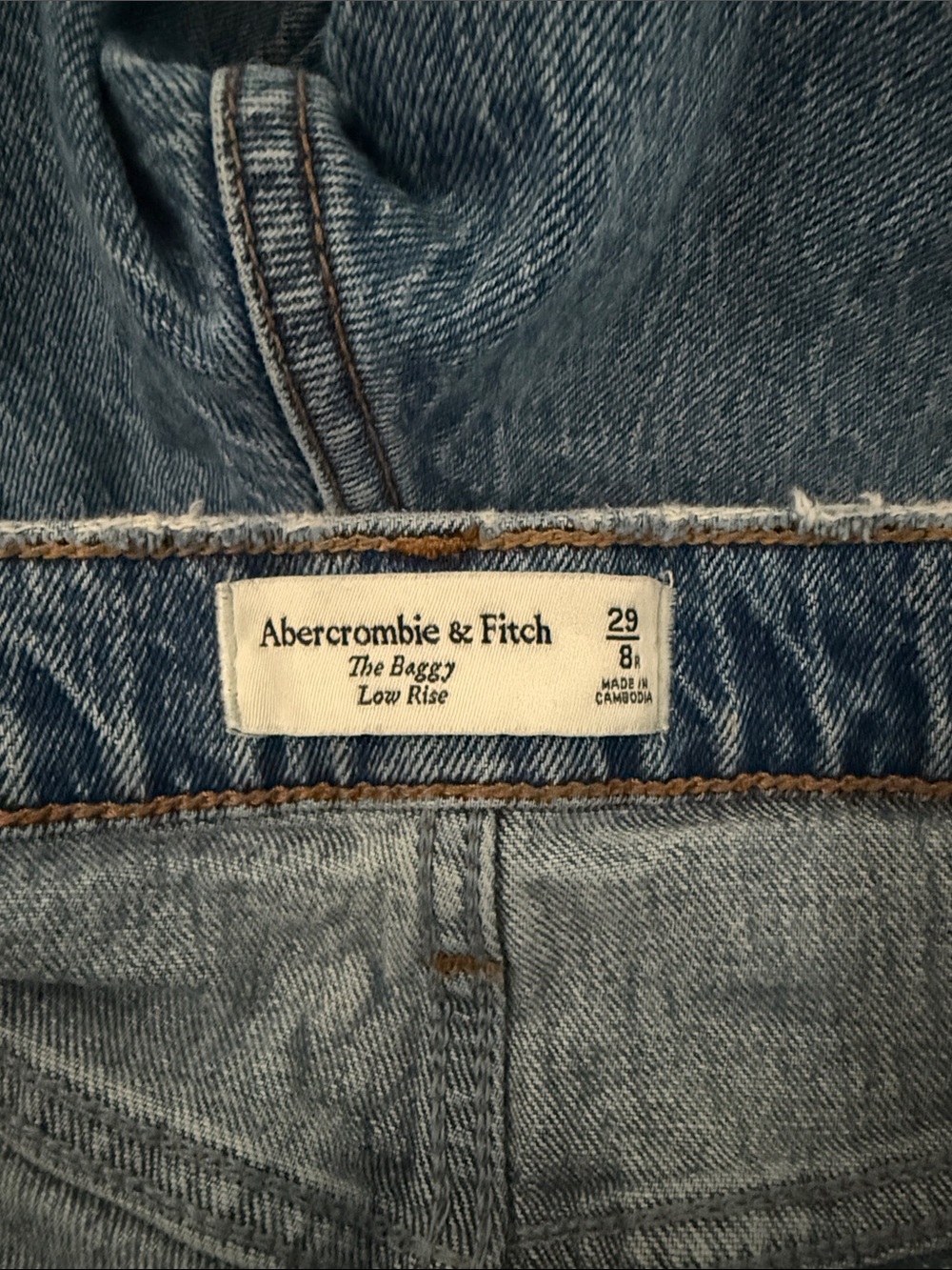 A&F The Baggy low rise regular - Picture 3 of 5